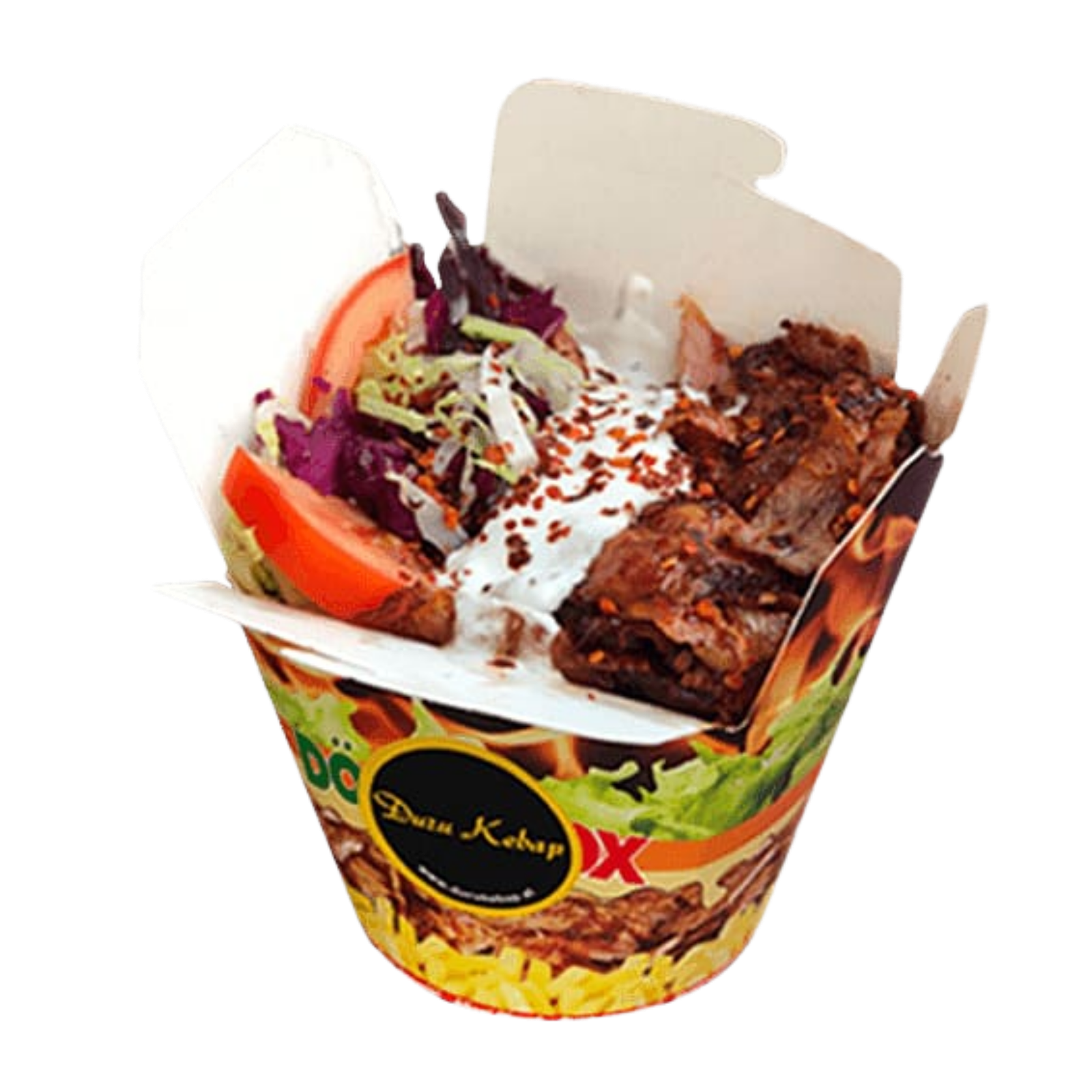 Dubai-Kebap Box klein